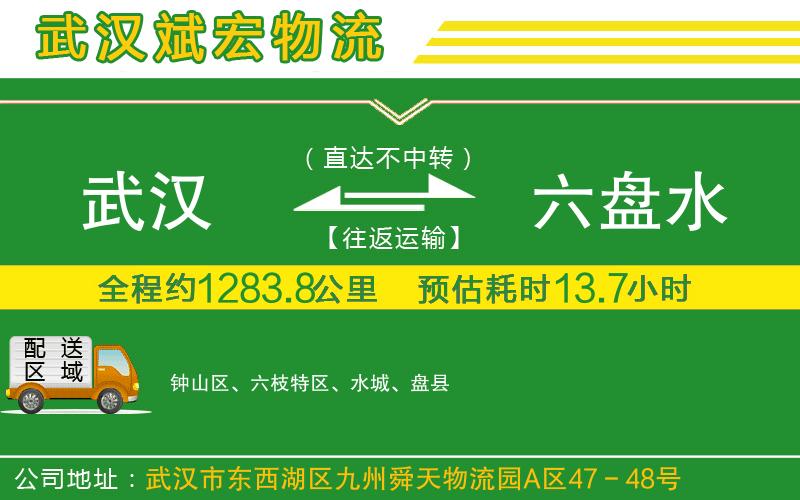 武漢到六盤(pán)水貨運公司