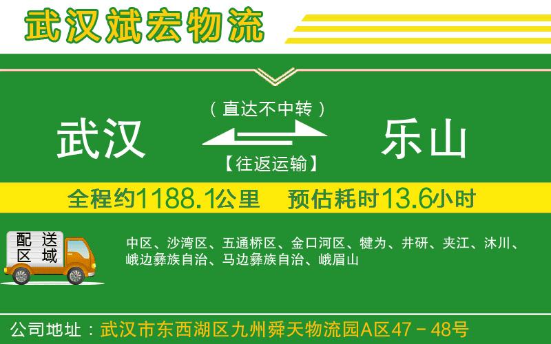 武漢到樂(lè )山物流公司