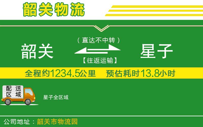 韶關(guān)到星子物流公司