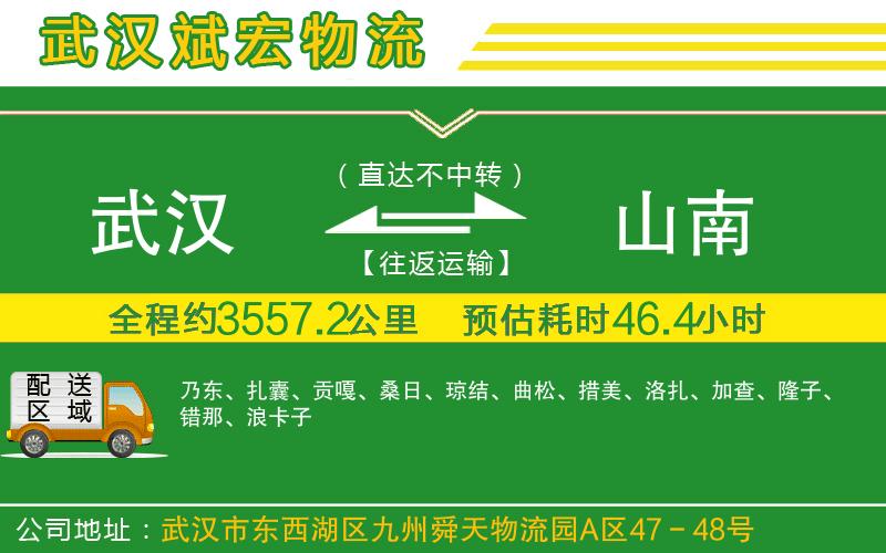 武漢到山南物流專(zhuān)線(xiàn)
