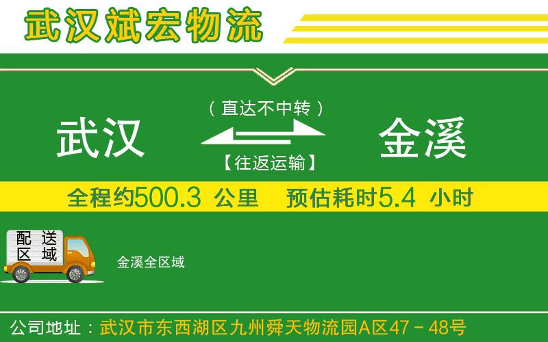 武漢到金溪貨運專(zhuān)線(xiàn)
