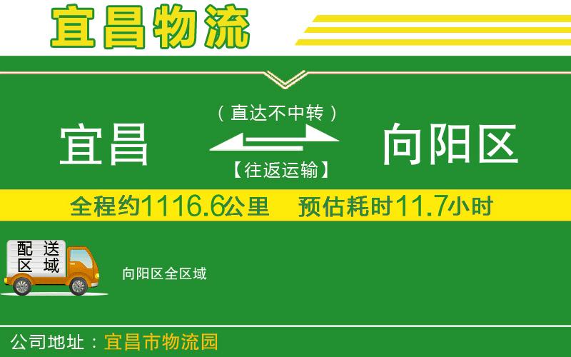 宜昌到向陽(yáng)區物流公司