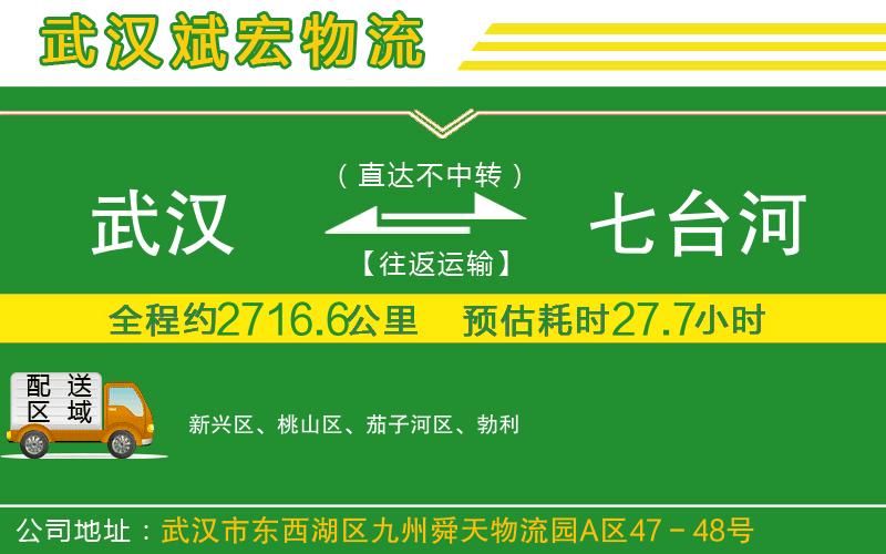 武漢到七臺河貨運專(zhuān)線(xiàn)