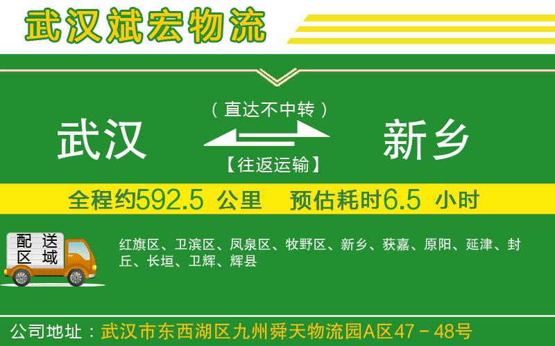 武漢到新鄉貨運專(zhuān)線(xiàn)