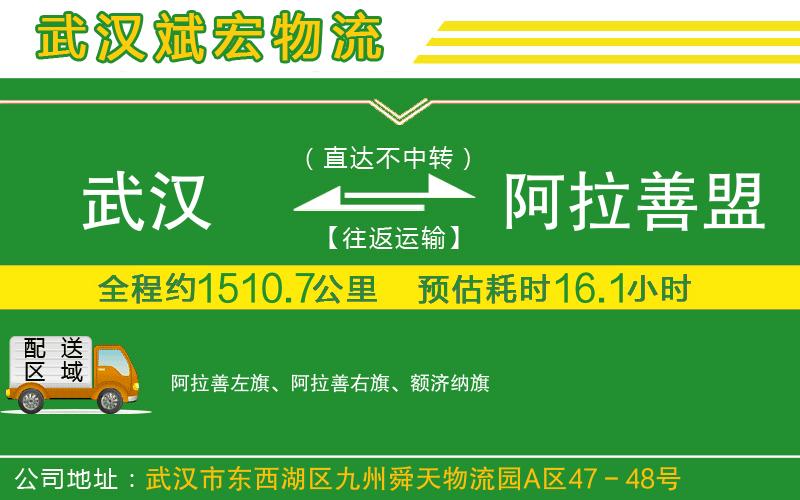 武漢到阿拉善盟物流專(zhuān)線(xiàn)