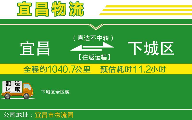宜昌到下城區物流公司