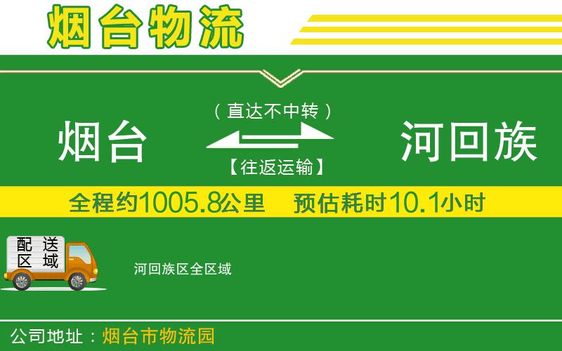 煙臺到瀍河回族區物流公司