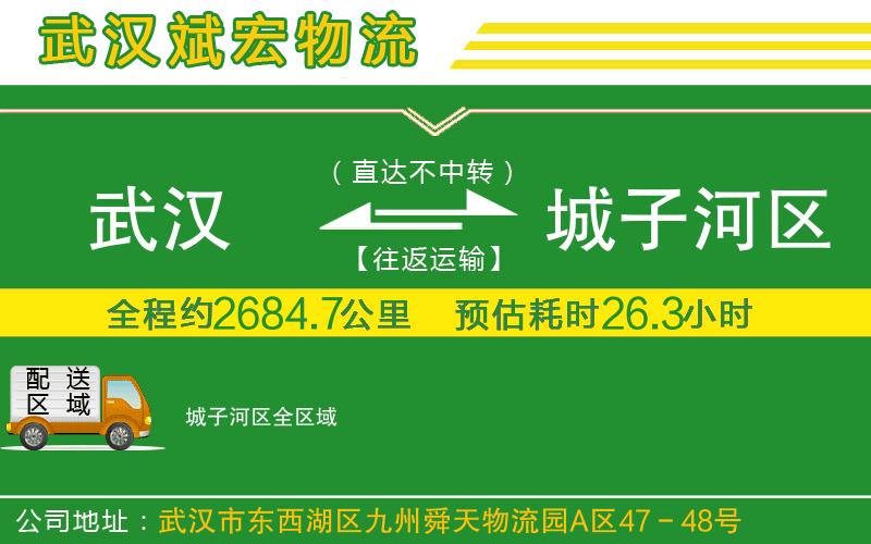 武漢到城子河區貨運公司