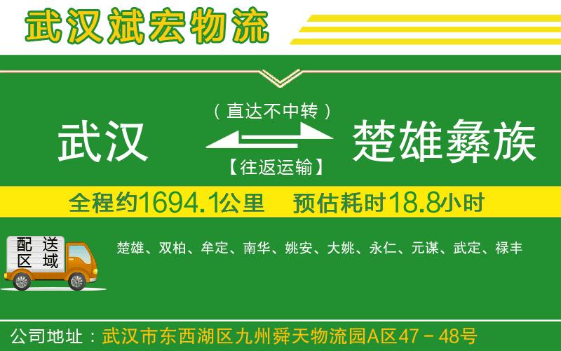 武漢到楚雄彝族自治州貨運專(zhuān)線(xiàn)