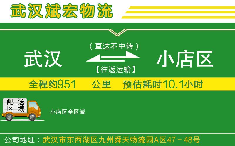 武漢到小店區貨運公司