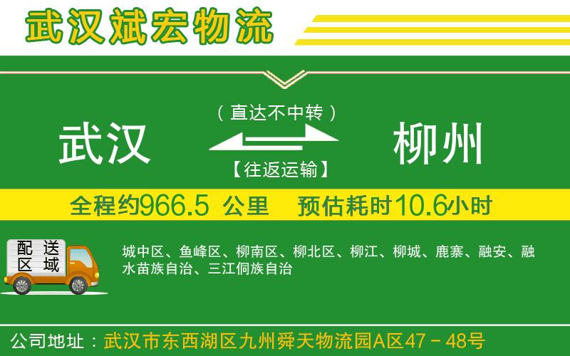 武漢到柳州貨運專(zhuān)線(xiàn)