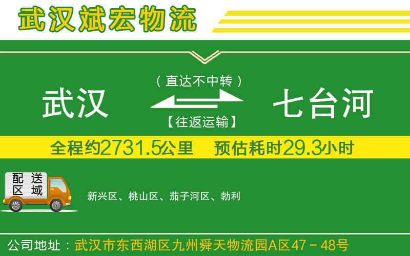 武漢到七臺河物流專(zhuān)線(xiàn)