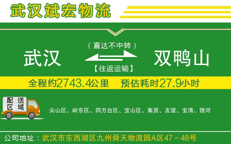 武漢到雙鴨山貨運專(zhuān)線(xiàn)