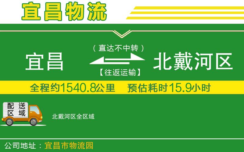 宜昌到北戴河區物流公司