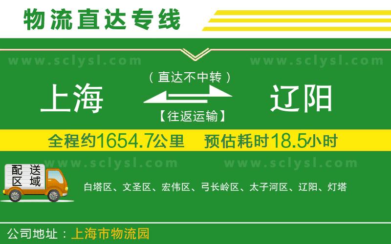 上海到遼陽(yáng)物流專(zhuān)線(xiàn)