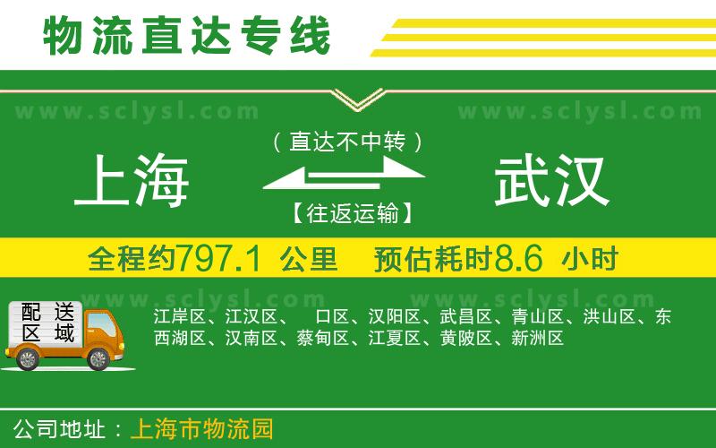 上海到武漢物流專(zhuān)線(xiàn)