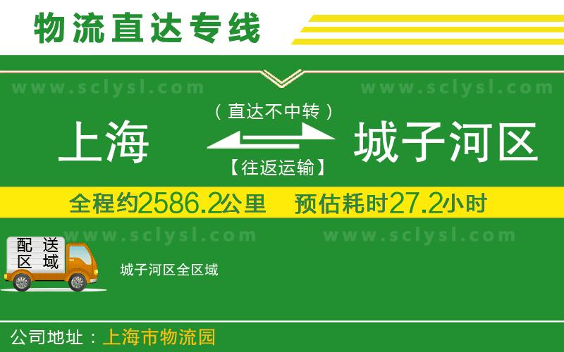 上海到城子河區物流專(zhuān)線(xiàn)