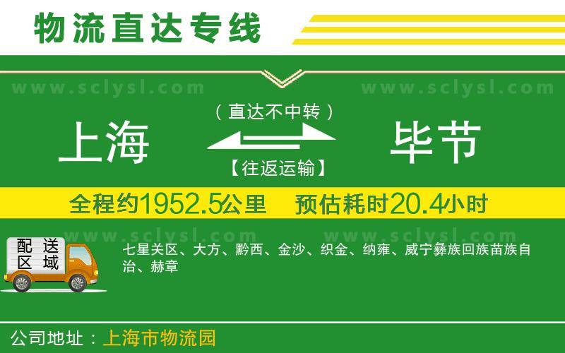 上海到畢節物流專(zhuān)線(xiàn)