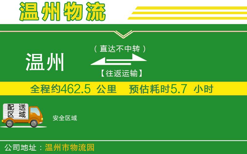溫州到安物流公司