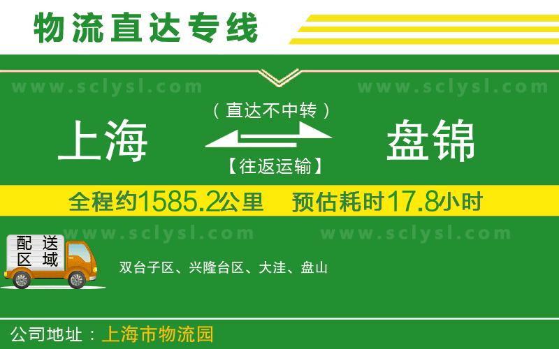上海到盤(pán)錦物流專(zhuān)線(xiàn)