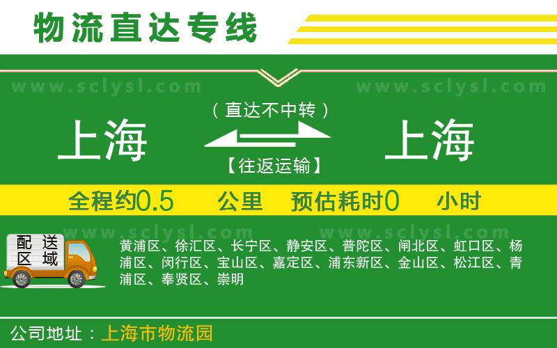 上海到上海物流專(zhuān)線(xiàn)