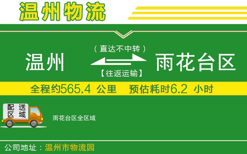 溫州到雨花臺區物流專(zhuān)線(xiàn)