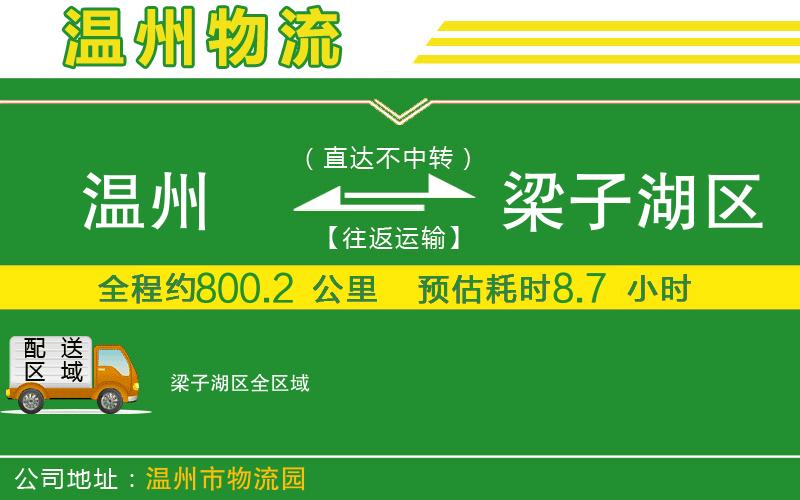 溫州到梁子湖區貨運專(zhuān)線(xiàn)