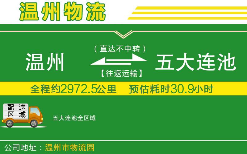 溫州到五大連池物流專(zhuān)線(xiàn)