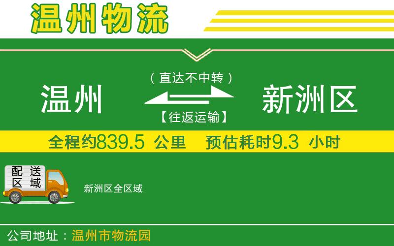 溫州到新洲區物流專(zhuān)線(xiàn)