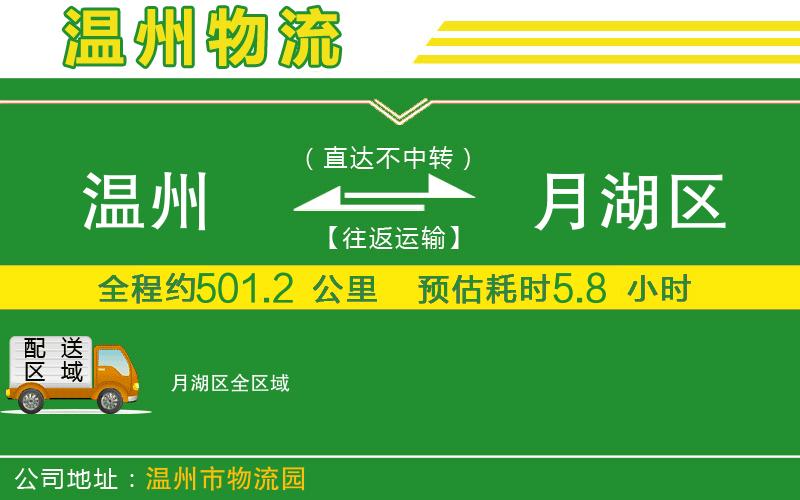 溫州到月湖區貨運公司