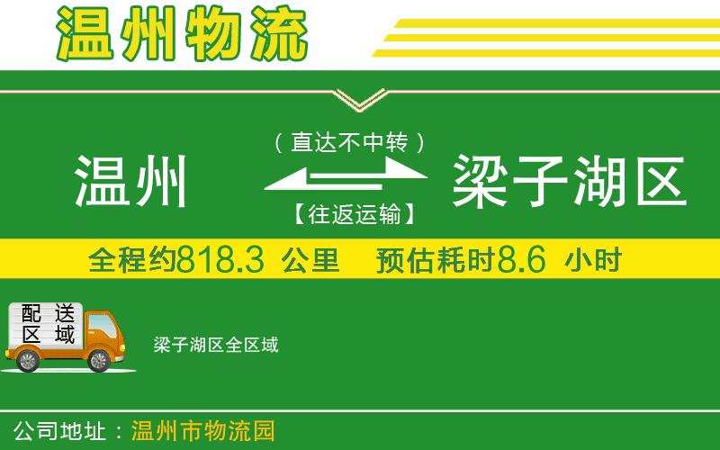 溫州到梁子湖區貨運公司